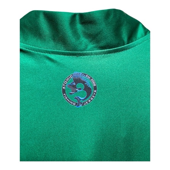 Atomic Industries Carrol Bass Team Pro Fishing Jersey (Sponsored) Sz Small - Picture 7 of 8